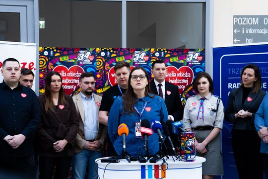 Konferencja prasowa dot. 34 Finału WOŚP w Radomiu (zdjęcia)