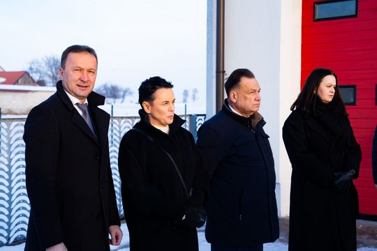 Wizyta marszałka Adama Struzika w gminie Tczów (zdjęcia)