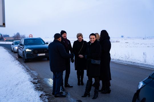 Wizyta marszałka Adama Struzika w gminie Tczów (zdjęcia)