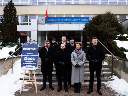 Konferencja prasowa dot.  planowanego wdrożenia KSeF (zdjęcia)