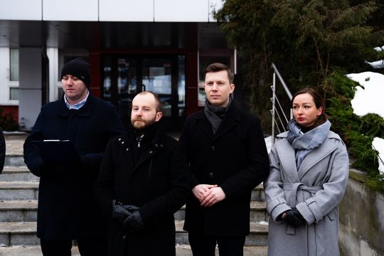 Konferencja prasowa dot.  planowanego wdrożenia KSeF (zdjęcia)