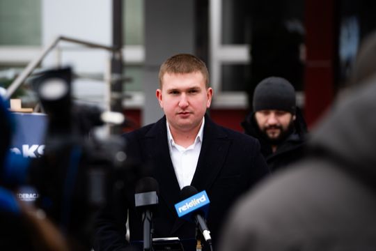 Konferencja prasowa dot.  planowanego wdrożenia KSeF (zdjęcia)