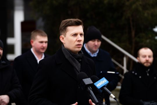 Konferencja prasowa dot.  planowanego wdrożenia KSeF (zdjęcia)