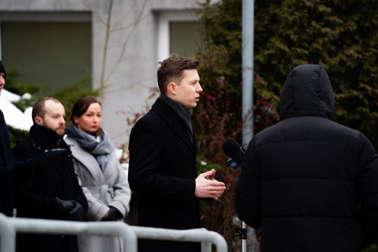 Konferencja prasowa dot.  planowanego wdrożenia KSeF (zdjęcia)