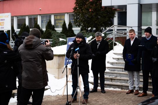 Konferencja prasowa dot.  planowanego wdrożenia KSeF (zdjęcia)