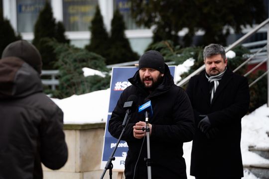 Konferencja prasowa dot.  planowanego wdrożenia KSeF (zdjęcia)