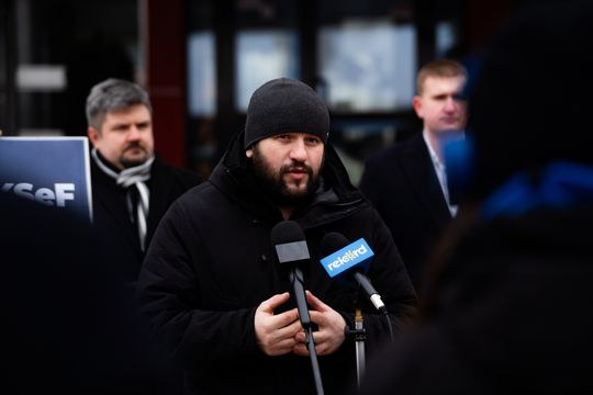 Konferencja prasowa dot.  planowanego wdrożenia KSeF (zdjęcia)