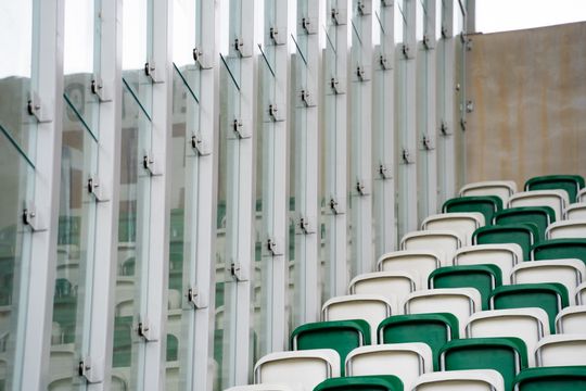 Ostatnie prace na sektorze dla gości na stadionie przy Struga (zdjęcia)