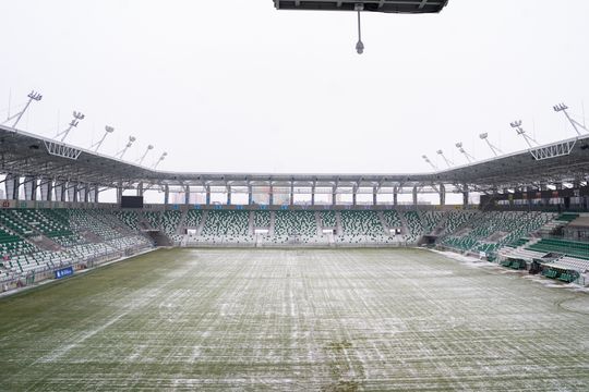Ostatnie prace na sektorze dla gości na stadionie przy Struga (zdjęcia) Ostatnie prace na sektorze dla gości na stadionie przy Struga (zdjęcia)