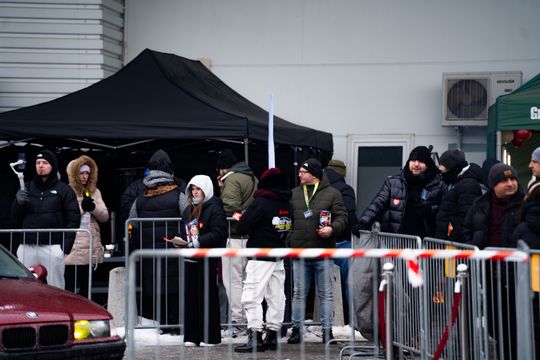 Charytatywny Drift Show na terenie E.Leclerc Radom (zdjęcia)