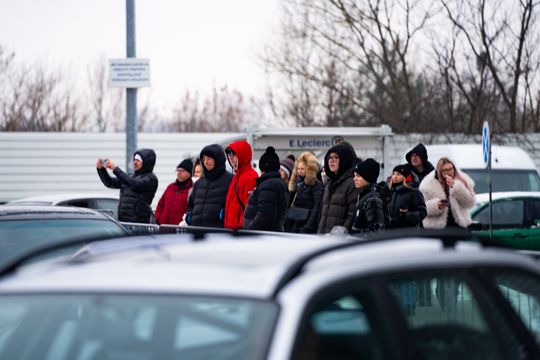 Charytatywny Drift Show na terenie E.Leclerc Radom (zdjęcia)