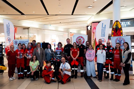 Finał WOŚP z ŚL WOPR i Radomskim Szpitalem Specjalistycznym (zdjęcia)