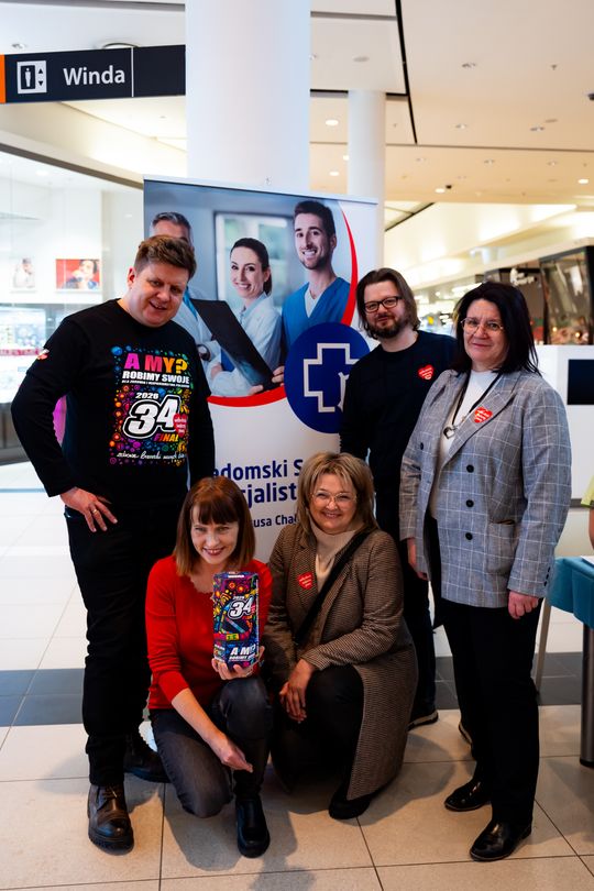 Finał WOŚP z ŚL WOPR i Radomskim Szpitalem Specjalistycznym (zdjęcia)