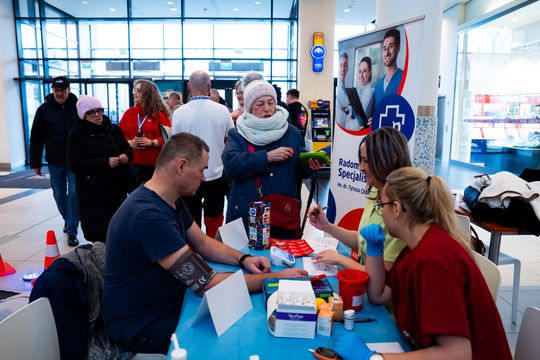 Finał WOŚP z ŚL WOPR i Radomskim Szpitalem Specjalistycznym (zdjęcia)