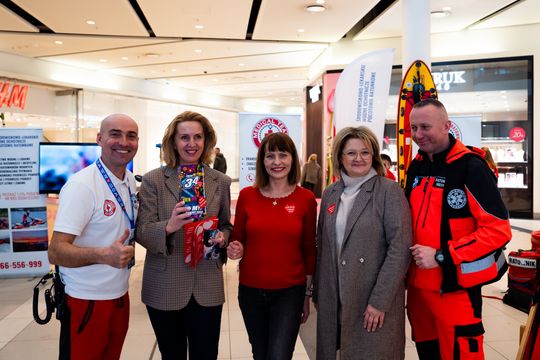 Finał WOŚP z ŚL WOPR i Radomskim Szpitalem Specjalistycznym (zdjęcia)