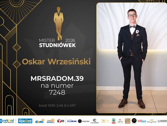 Mister Studniówek 2026 - zobaczcie kandydatów!