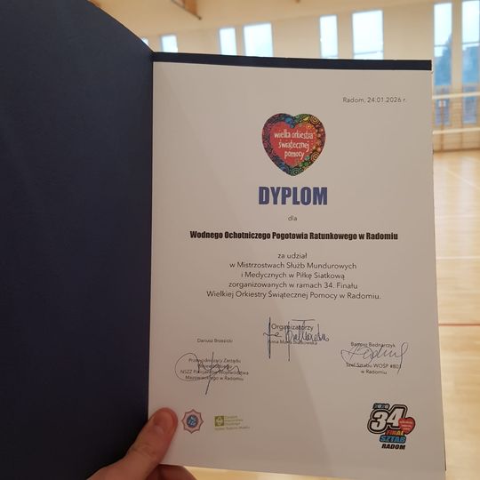 WOPR Radom zagrało z Wielką Orkiestrą