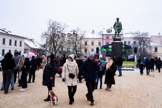 WOŚP Radom 2026 - atrakcje na Rynku i w Kamienicy Deskurów (zdjęcia)