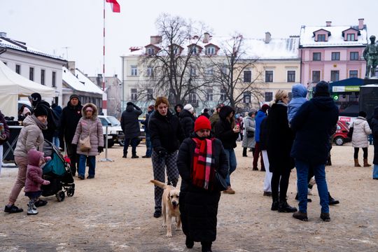 WOŚP Radom 2026 - atrakcje na Rynku i w Kamienicy Deskurów (zdjęcia)