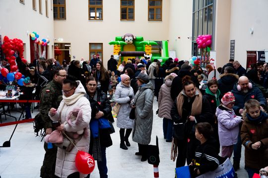 WOŚP Radom 2026 - atrakcje na Rynku i w Kamienicy Deskurów (zdjęcia)