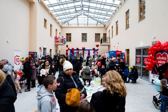 WOŚP Radom 2026 - atrakcje na Rynku i w Kamienicy Deskurów (zdjęcia)