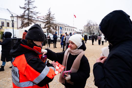 WOŚP Radom 2026 - wolontariusze i sztab (zdjęcia)