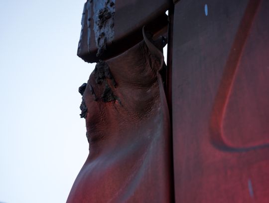 Warsztat w Milejowicach po pożarze (zdjęcia)