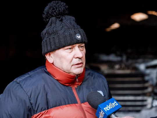 Warsztat w Milejowicach po pożarze (zdjęcia)