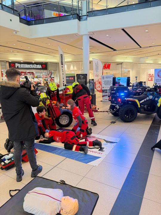 ŚLWOPR z Radomia w czasie 34. Finału WOŚP