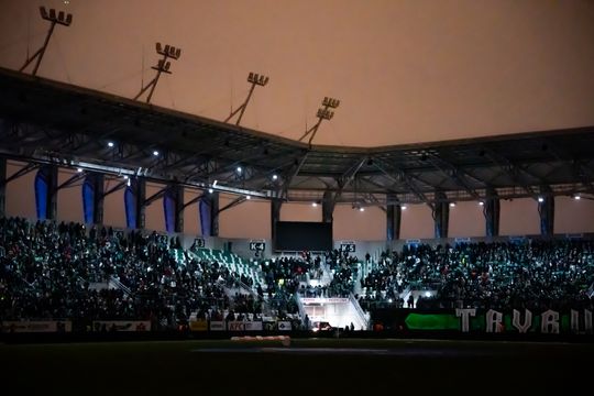 Rozczarowani kibice opuszczający stadion po odwołanym meczu Radomiak Radom - Arka Gdynia (zdjęcia) Rozczarowani kibice opuszczający stadion po odwołanym meczu Radomiak Radom - Arka Gdynia (zdjęcia)