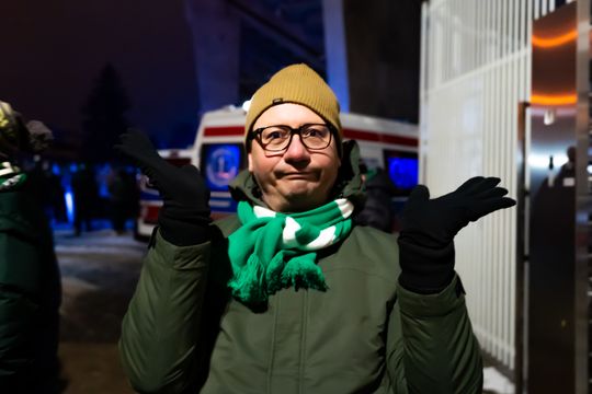 Rozczarowani kibice opuszczający stadion po odwołanym meczu Radomiak Radom - Arka Gdynia (zdjęcia) Rozczarowani kibice opuszczający stadion po odwołanym meczu Radomiak Radom - Arka Gdynia (zdjęcia)