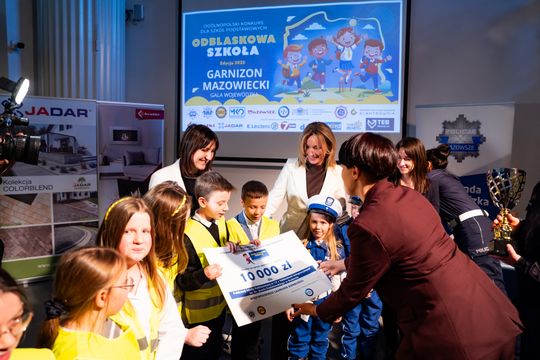 Rozstrzygnięcie konkursu Komendy Wojewódzkiej Policji dla szkół podstawowych „Odblaskowa Szkoła”  (zdjęcia)