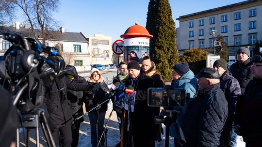 Konferencja prasowa posła Marka Suskiego (zdjęcia)