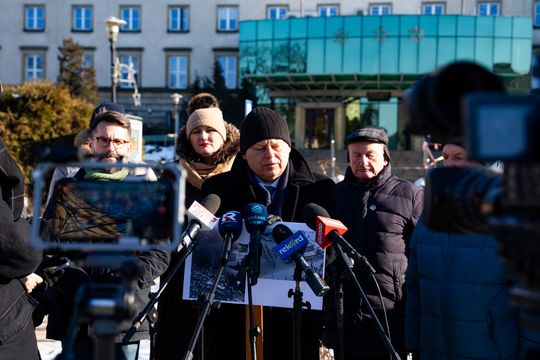 Konferencja prasowa posła Marka Suskiego (zdjęcia)