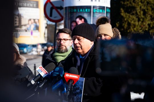 Konferencja prasowa posła Marka Suskiego (zdjęcia)