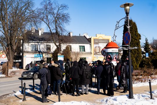 Konferencja prasowa posła Marka Suskiego (zdjęcia)