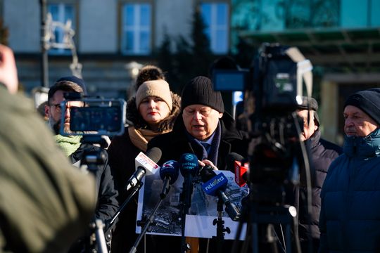 Konferencja prasowa posła Marka Suskiego (zdjęcia)