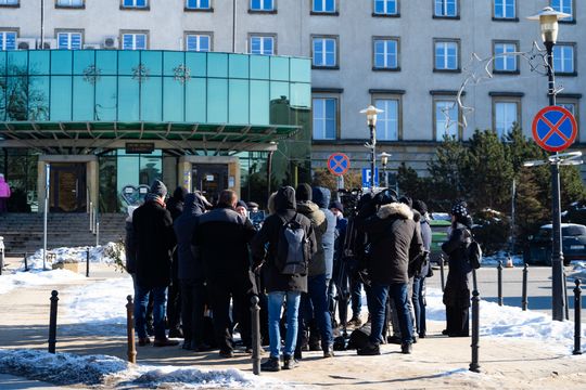 Konferencja prasowa posła Marka Suskiego (zdjęcia)