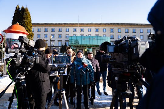 Konferencja prasowa posła Marka Suskiego (zdjęcia)