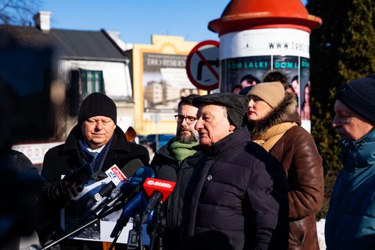 Konferencja prasowa posła Marka Suskiego (zdjęcia)