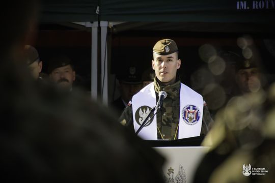 Szkolenie i przysięga WOT z Radomia