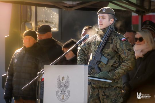 Szkolenie i przysięga WOT z Radomia