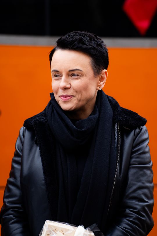 Przekazanie autobusu szkolnego dla PSP w Rusinowie (zdjęcia)