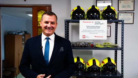 Przekazanie sprzętu dla OSP Radzanów (zdjęcia)