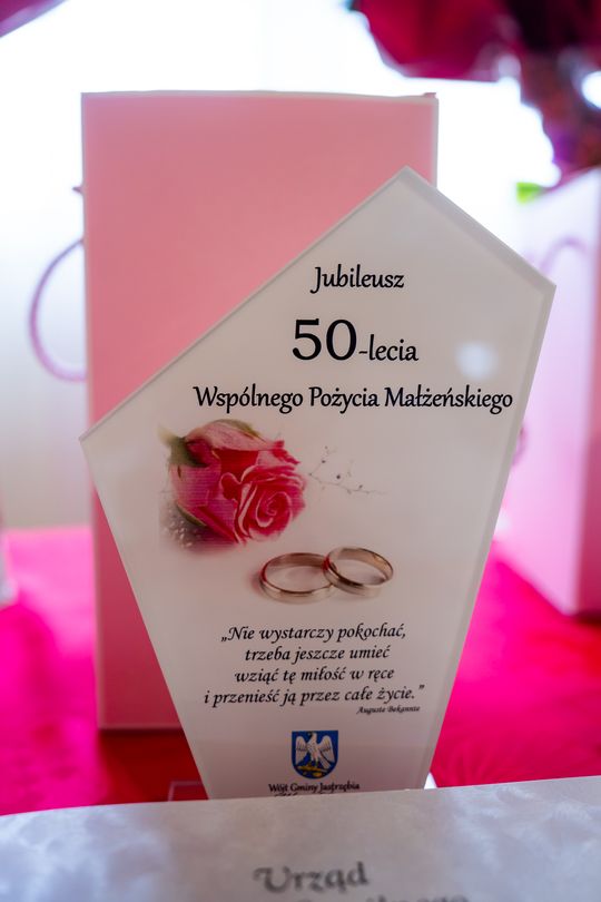 Jubileusz 50 lat pożycia małżeńskiego - Złote Gody w Jastrzębi (zdjęcia)