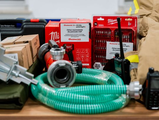 Przekazanie sprzętu OSP Ruda Mała (zdjęcia)