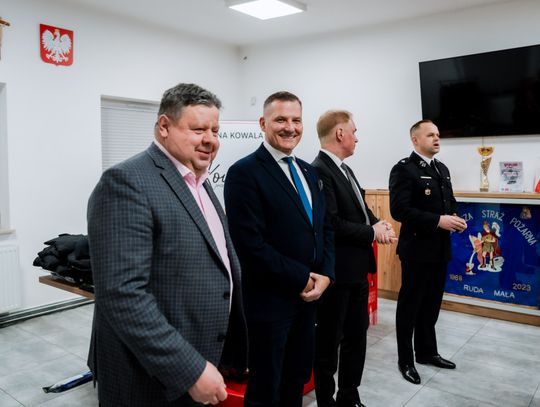 Przekazanie sprzętu OSP Ruda Mała (zdjęcia)