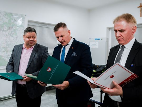 Przekazanie sprzętu OSP Ruda Mała (zdjęcia)