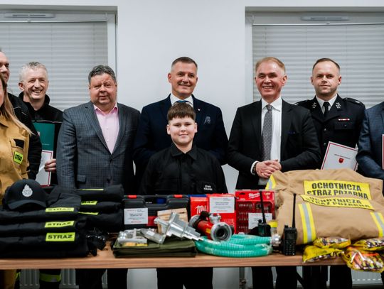 Przekazanie sprzętu OSP Ruda Mała (zdjęcia)
