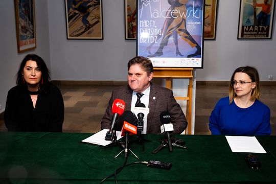 Konferencja prasowa w Muzeum im. Jacka Malczewskiego w Radomiu (zdjęcia)